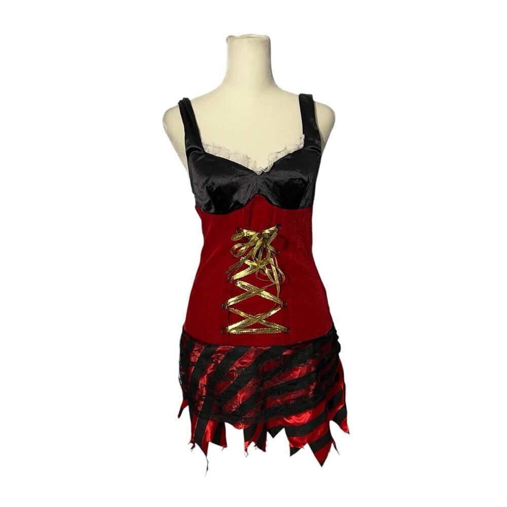 Wet Seal Sexy Pirates Costume Mini Dress Sz Medium